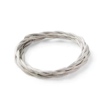IdealLux CAVO TESSUTO INTRECCIATO 10M GRIGIO kábel szürke, 2x0,75, 10m - 306421