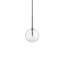 IdealLux EQUINOXE SP1 D15 CROMO függeszték fém, üveg, króm, áttetsző, G4, 3000K, 2W, 160lm - 306537