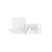 IdealLux KOMODO-2 AP BIANCO fali lámpa fém, fehér, LED, 3000K, 3,5W, 250lm - 306810