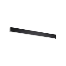 IdealLux DELTA AP D110 NERO fali lámpa fém, fekete, LED, 4000K, 37W, 4800lm - 307060