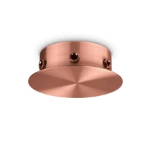 IdealLux ROSONE MAGNETICO 6 LUCI RAME BRUNITO mennyezetrózsa fém, réz - 307091