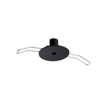 IdealLux ROSONE RECESSED NERO beépített mennyezetrózsa fém, fekete - 307114