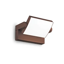 IdealLux SWIPE AP COFFEE kültéri fali lámpa fém, műanyag, kávészínű, fehér, LED, 3000K, 20,5W, 2300lm, IP54 - 307169
