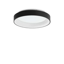 IdealLux ZIGGY PL D60 NERO mennyezet lámpa fém, műanyag, fehér, LED, 3000K, 42W, 5500lm - 307213