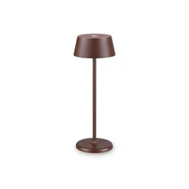 IdealLux PURE TL kültéri asztali lámpa fém, kávészín, LED, 3000K, 1.5W, 230lm, IP54 - 311661
