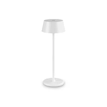 IdealLux PURE TL kültéri asztali lámpa fém, fehér, LED, 3000K, 1.5W, 230lm, IP54 - 311685