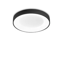 IdealLux PLANET PL D40 mennyezet lámpa fém, műanyag, fekete, fehér, LED, 3000K, 23W, 2100lm - 312330