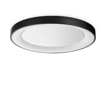 IdealLux PLANET PL D60 mennyezet lámpa fém, műanyag, fekete, fehér, LED, 3000K, 33W, 3050lm - 312361