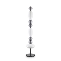 IdealLux LUMIERE PT állólámpa fém, üveg, fekete, fehér, szürke, LED, 3000K, 53W, 7350lm - 314198