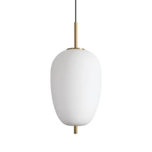 Ideallux UMILE-3 SP1 függeszték fém, üveg, arany, fehér, LED, 20W, 2050lm, 3000K - 314945