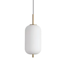 Ideallux UMILE-2 SP1 függeszték fém, üveg, arany, fehér, LED, 20W, 2050lm, 3000K - 314952