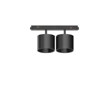 IdealLux EGO TRACK DOUBLE BIG fényforrás mágneses sínrendszerhez fém, fekete, LED-48V, 3000K, 20W, 2000lm - 316307