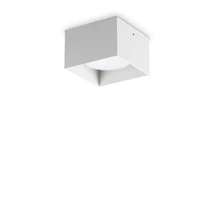 IdealLux SPIKE PL1 SQUARE mennyezet lámpa fém, fehér, GX53 - 317489