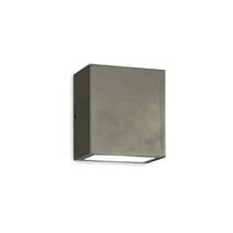 IdealLux ARGO AP1 kültéri fali lámpa fém, üveg, antracit, áttetsző, LED, 4000K, 6W, 620lm - 317571
