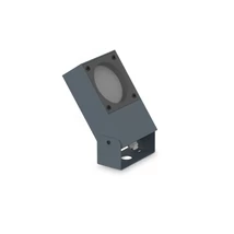 Ideallux SIRIO PR1 ANTRACITE kültéri dekorációs lámpa fém, üveg, antracit, áttetsző, GX53, IP65 - 318233