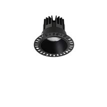 IdealLux GAME TRIMLESS ROUND beépíthető szpot lámpa fém, fekete, LED, 3000K, 11W, 1100lm - 319650