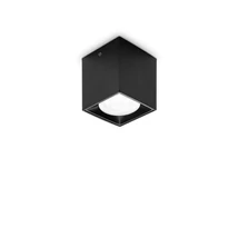 IdealLux DOT PL SQUARE mennyezet lámpa fém, akrill, fekete, fehér, LED, 3000K, 4W, 370lm - 319803