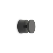 Ideallux TOFFEE AP NERO kültéri fali lámpa fém, üveg, fekete, áttetsző, LED, 8W, 800lm, 3000K, IP65 - 321202