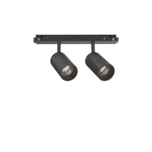 IdealLux EGO TRACK DOUBLE fényforrás mágneses sínrendszerhez fém, fekete, LED-48V, 4000K, 16W, 1550lm - 321806