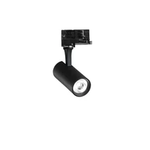 IdealLux FOX CRI90 fényforrás 3-fázisú sínrendszerhez fém, fekete, LED, 4000K, 8W, 950lm - 322322