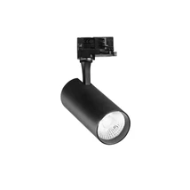 IdealLux FOX CRI90 fényforrás 3-fázisú sínrendszerhez fém, fekete, LED, 4000K, 25W, 2700lm - 322377
