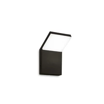 IdealLux STYLE AP kültéri fali lámpa fém, műanyag, fekete, fehér, 3000K, 9W, 1050lm, IP54 - 322636
