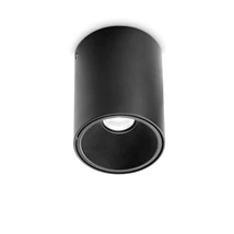 IdealLux NITRO PL ROUND mennyezet lámpa fém, műanyag, fekete, LED, 3000K, 25W, 2350lm - 322711