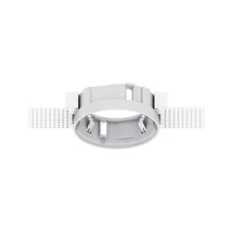 IdealLux ZEUS FRAME TRIMLESS ROUND kiegészítő beépíthető szpotlámpához műanyag, fehér - 323725