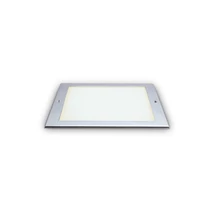IdealLux TAURUS PT WIDE SQUARE kültéri talajba építhető lámpa fém, üveg, szürke, fehér, LED, 3000K, 11W, 1250lm, IP67 - 325675