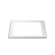 IdealLux TAURUS PT WIDE SQUARE kültéri talajba építhető lámpa fém, üveg, szürke, fehér, LED, 3000K, 20W, 2700lm, IP67 - 325736