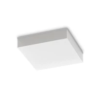 Ideallux SNOW PL 3000K kültéri mennyezeti lámpa műanyag, fehér, LED, 18W, 1900lm, 3000K, IP65 - 326238