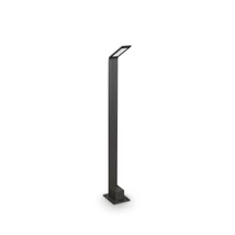 IdealLux AGOS PT H80 kültéri állólámpa fém, fekete, LED, 3000K, 6.5W, 670lm, IP54 - 326733
