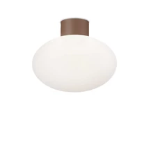 IdealLux CLIO MPL1 kültéri mennyezet lámpa fém, kávészín, E27, IP44 - 326795
