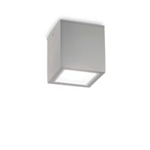 IdealLux TECHO PL1 BIG kültéri mennyezet lámpa fém, üveg, szürke, fehér, GU10, IP54 - 326887