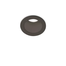 Ideallux QUARK FI 5.0W 3000K BK beépíthető lámpa fém, fekete, LED, 5W, 320lm, 3000K - 327495