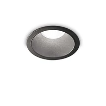IdealLux GAME TRIM ROUND beépíthető szpot lámpa fém, fekete, LED, 3000K, 11W, 1100lm, IP65 - 327754