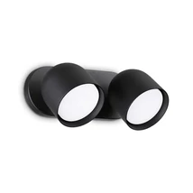 IdealLux DODO AP2 fali lámpa fém, fekete, GX53 - 327938