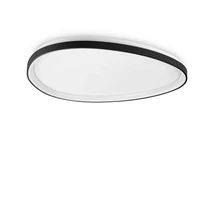 IdealLux GEMINI PL D081 mennyezet lámpa fém, műanyag, fekete, fehér, LED, 3000K, 41W, 5600lm - 328089