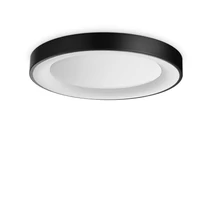 IdealLux PLANET PL D50 mennyezet lámpa fém, műanyag, fekete, fehér, LED, 3000K, 28W, 2650lm - 328157