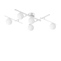 IdealLux ATLAS PL5 mennyezet lámpa fém, üveg, fehér, G9 - 328225
