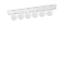 IdealLux PING PONG PL6 mennyezet lámpa fém, üveg, fehér, LED, 3000K, 18W, 1500lm - 328256