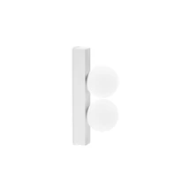 IdealLux PING PONG AP2 fali lámpa fém, akrill, fehér, LED, 3000K, 6W, 500lm - 328270