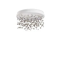 IdealLux ARMONY PL D50 mennyezet lámpa fém, üveg, fehér, króm, LED, 3000K, 53W, 4750lm - 328492