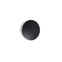 IdealLux PUNTO AP D24 kültéri fali lámpa fém, fekete, LED, 3000K, 12W, 1400lm, IP54 - 328546