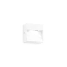 IdealLux DEDRA AP BIG kültéri fali lámpa fém, fehér, LED, 3000K, 3W, 200lm, IP65 - 328638