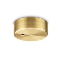 IdealLux ROSONE MAGNETICO 1 LUCE 1E 1M mennyezetrózsa fém, sárgaréz - 328690