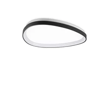 IdealLux GEMINI PL D061 mennyezet lámpa fém, műanyag, fekete, fehér, LED-DALI, 3000K, 27W, 3650lm - 328959