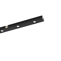 IdealLux STICK ACCENT fényforrás mágneses sínrendszerhez fém, fekete, LED-48V, 3000K, 6W, 600lm - 329468