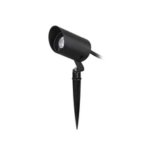 Ideallux KOALA PR 7W CON PICCHETTO kültéri szpotlámpa fém, üveg, fekete, áttetsző, LED, 7W, 630lm, 3000K, IP65 - 331386