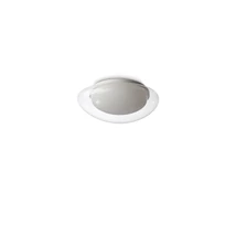 Ideallux SQUISH PL D34 mennyezeti lámpa műanyag, opál, áttetsző, LED, 10W, 950lm, 3000K - 332406